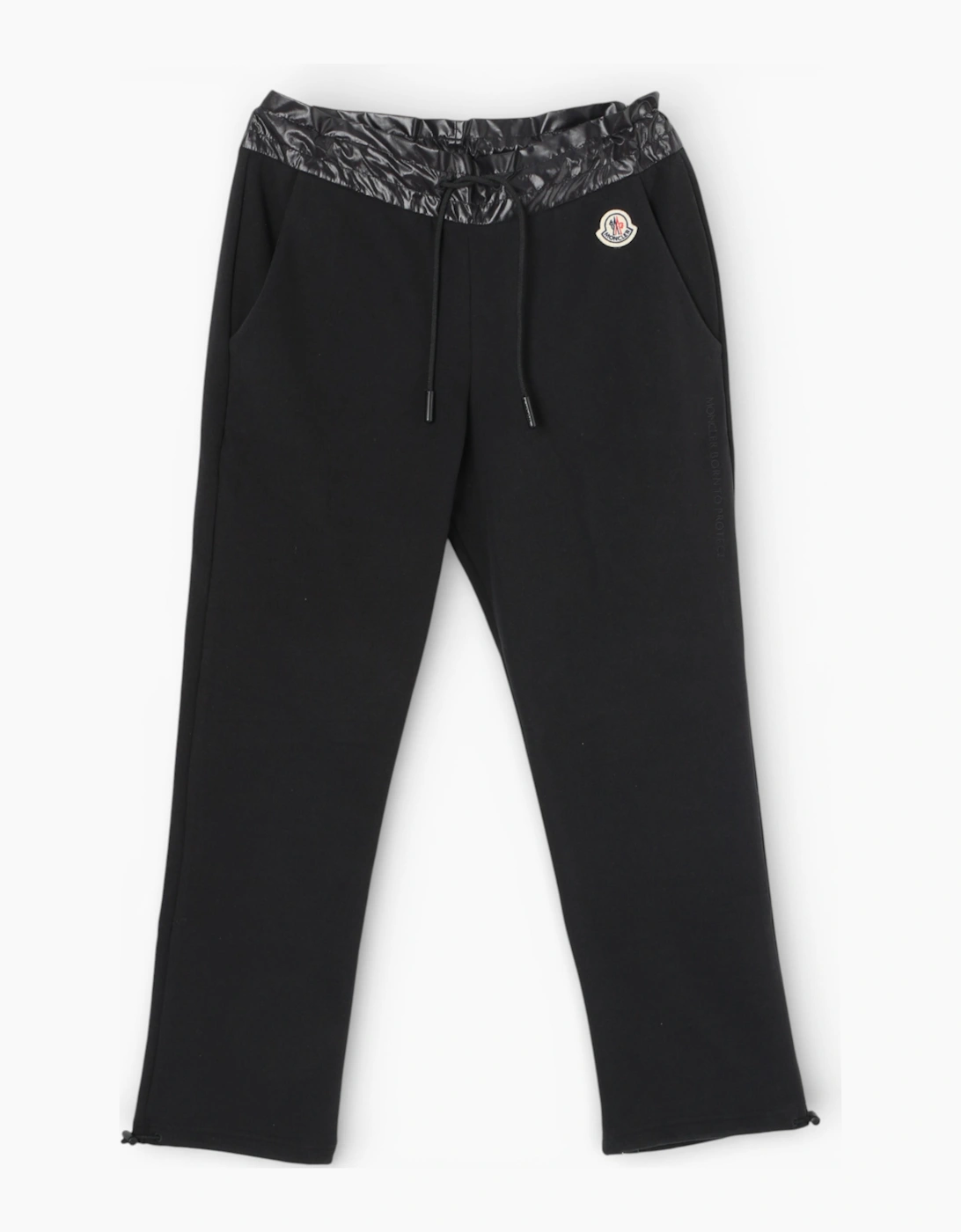 MONCLER NYLON TOP SWEATPANTS BLACK