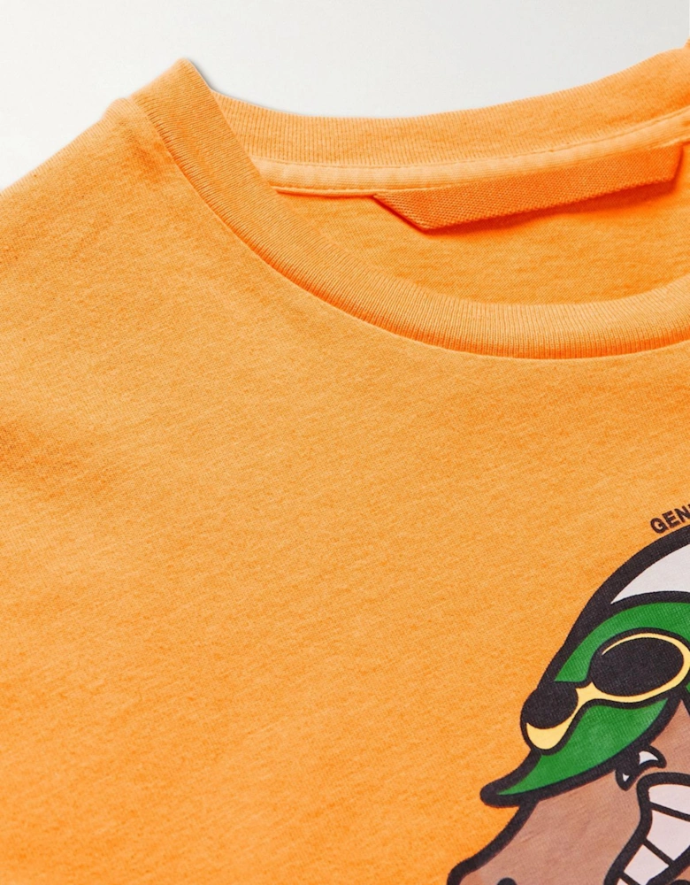 MONCLER GENIUS MOROCCAN TEE ORANGE