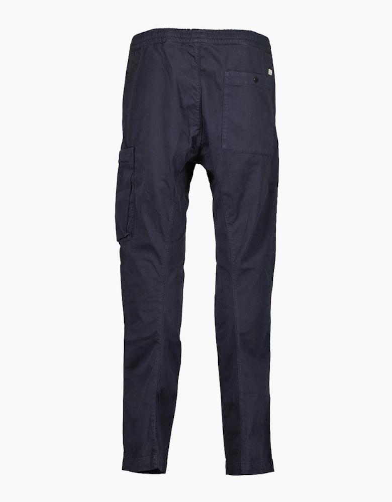 Stretch Satin Lens Cargo Pants