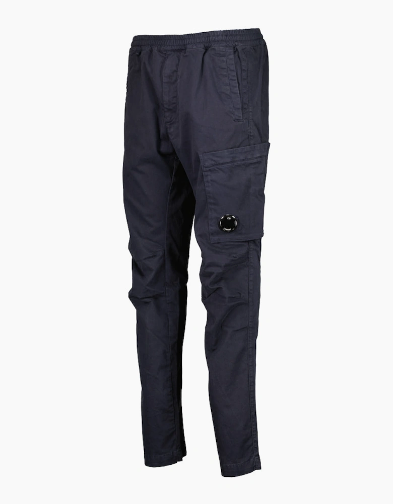 Stretch Satin Lens Cargo Pants