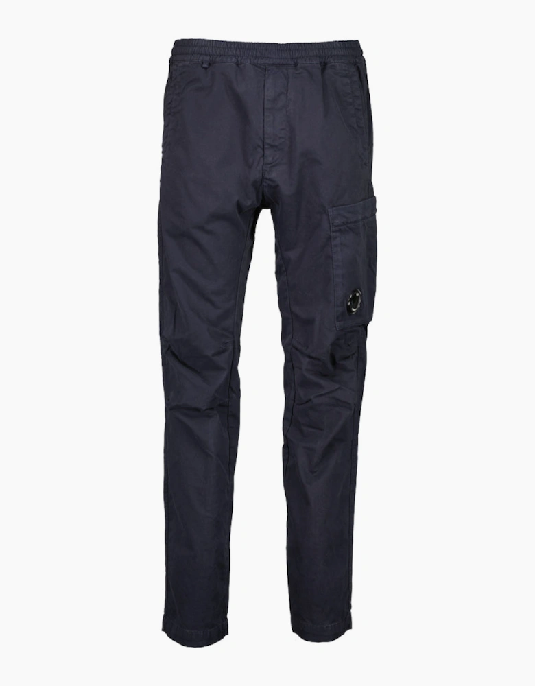 Stretch Satin Lens Cargo Pants