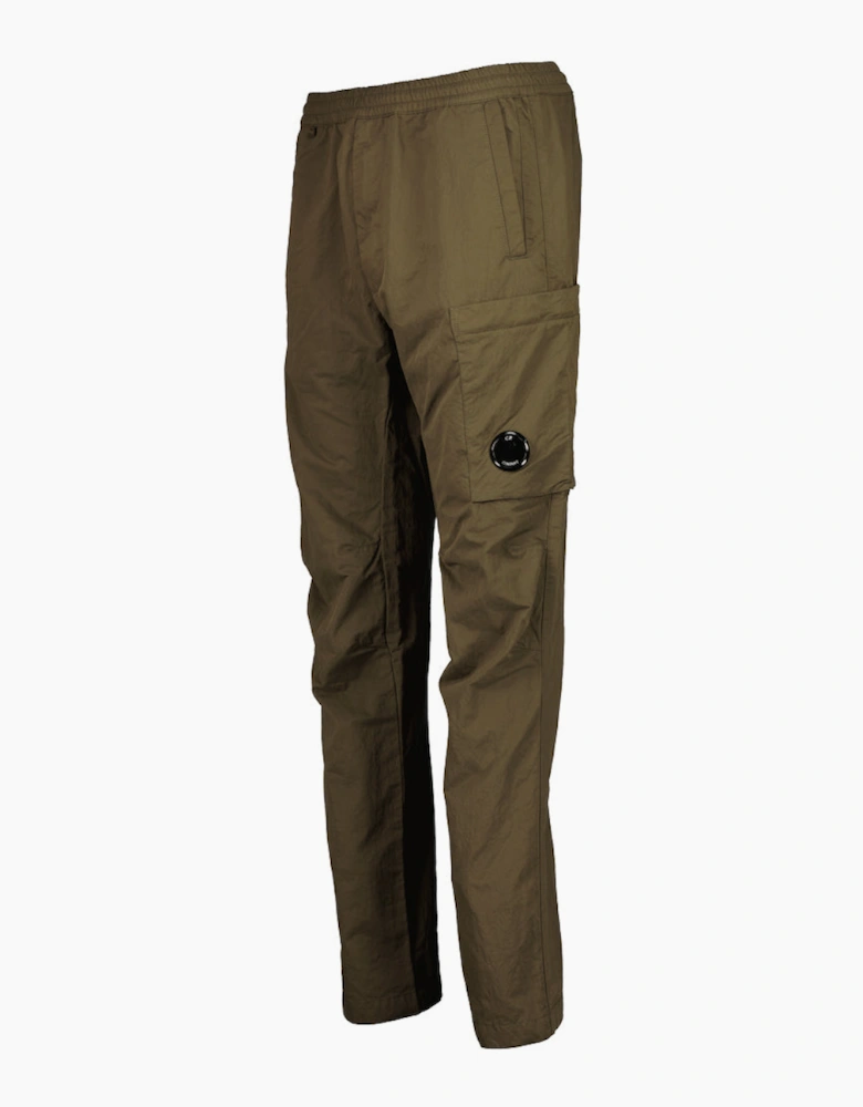 Diagonal Flatt Nylon Lens Cargo Pants