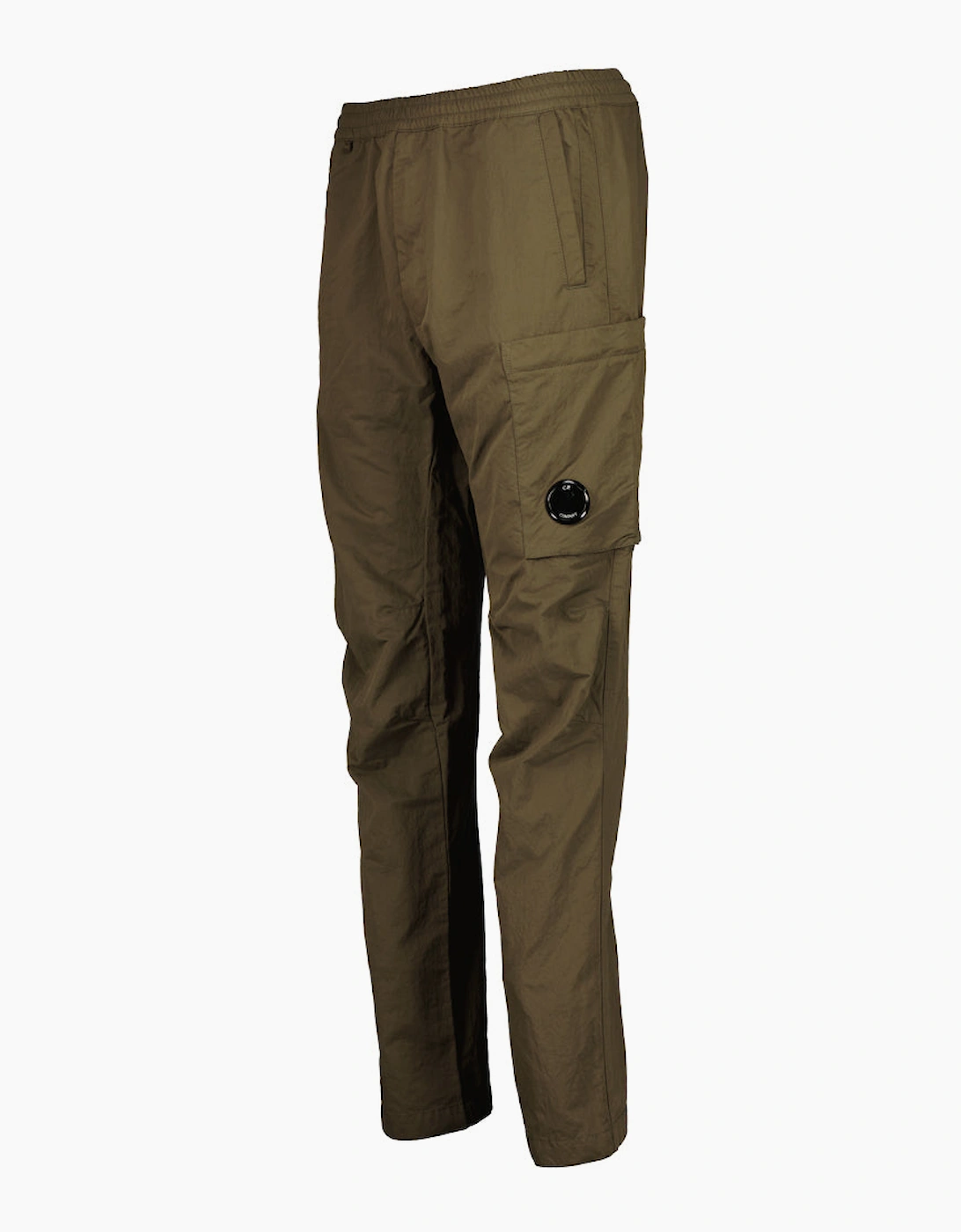 Diagonal Flatt Nylon Lens Cargo Pants