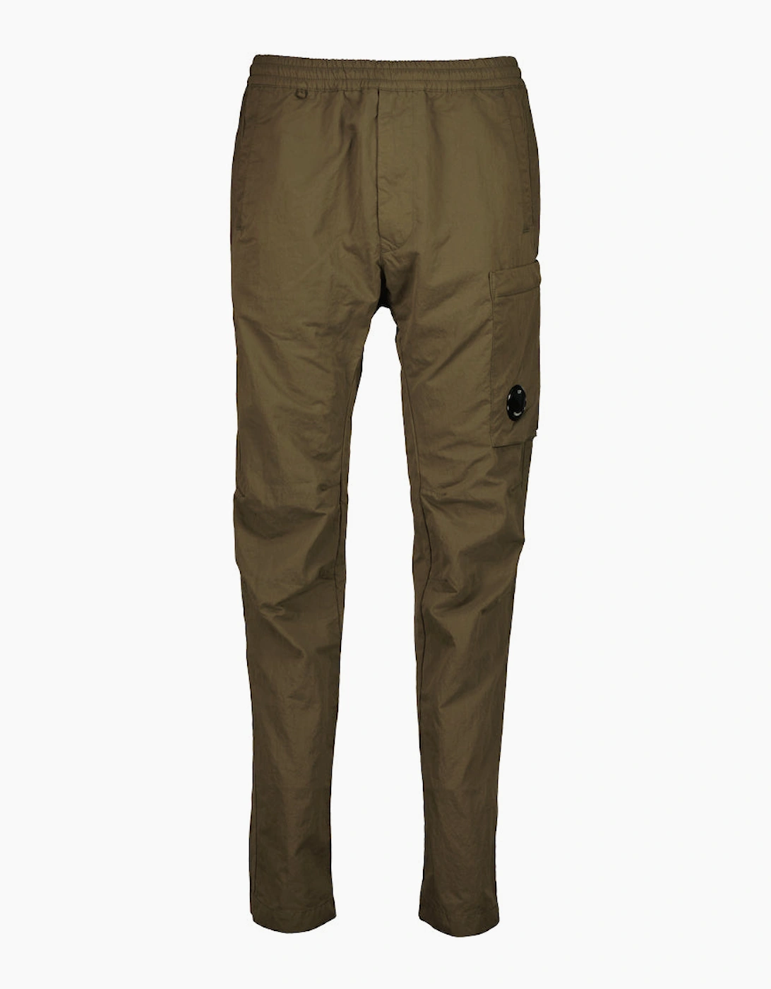 Diagonal Flatt Nylon Lens Cargo Pants