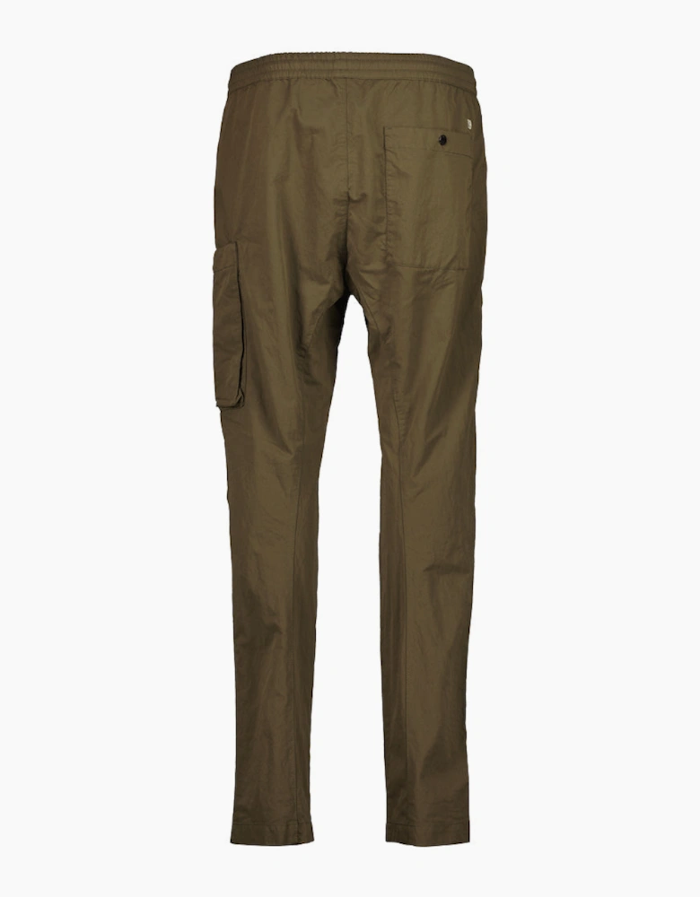 Diagonal Flatt Nylon Lens Cargo Pants