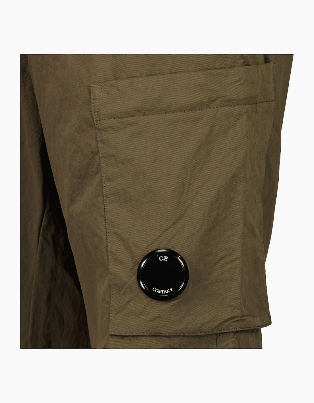 Diagonal Flatt Nylon Lens Cargo Pants