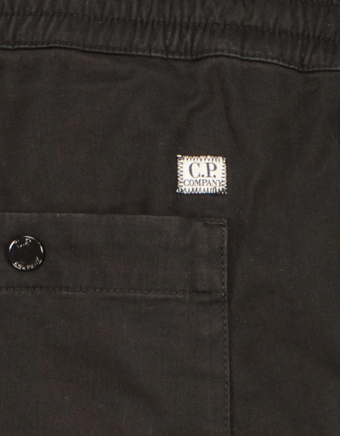 Stretch Satin Lens Cargo Pants