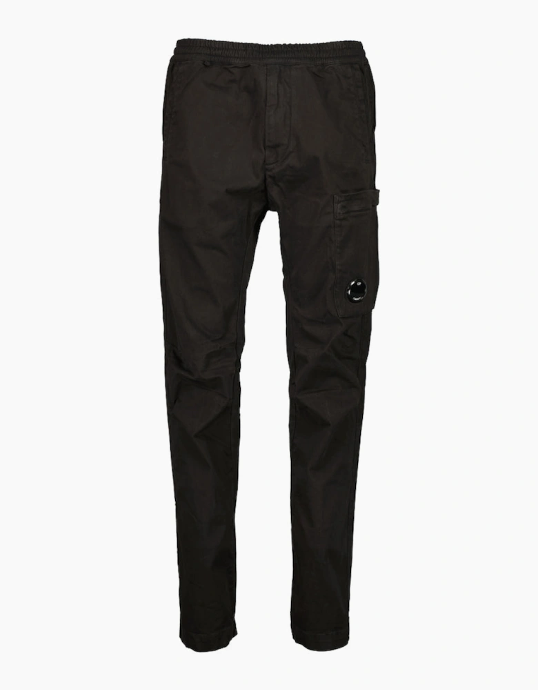 Stretch Satin Lens Cargo Pants