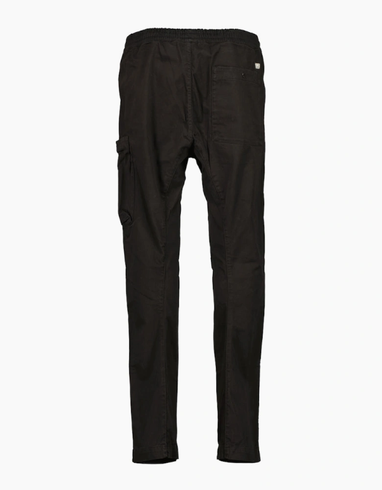 Stretch Satin Lens Cargo Pants