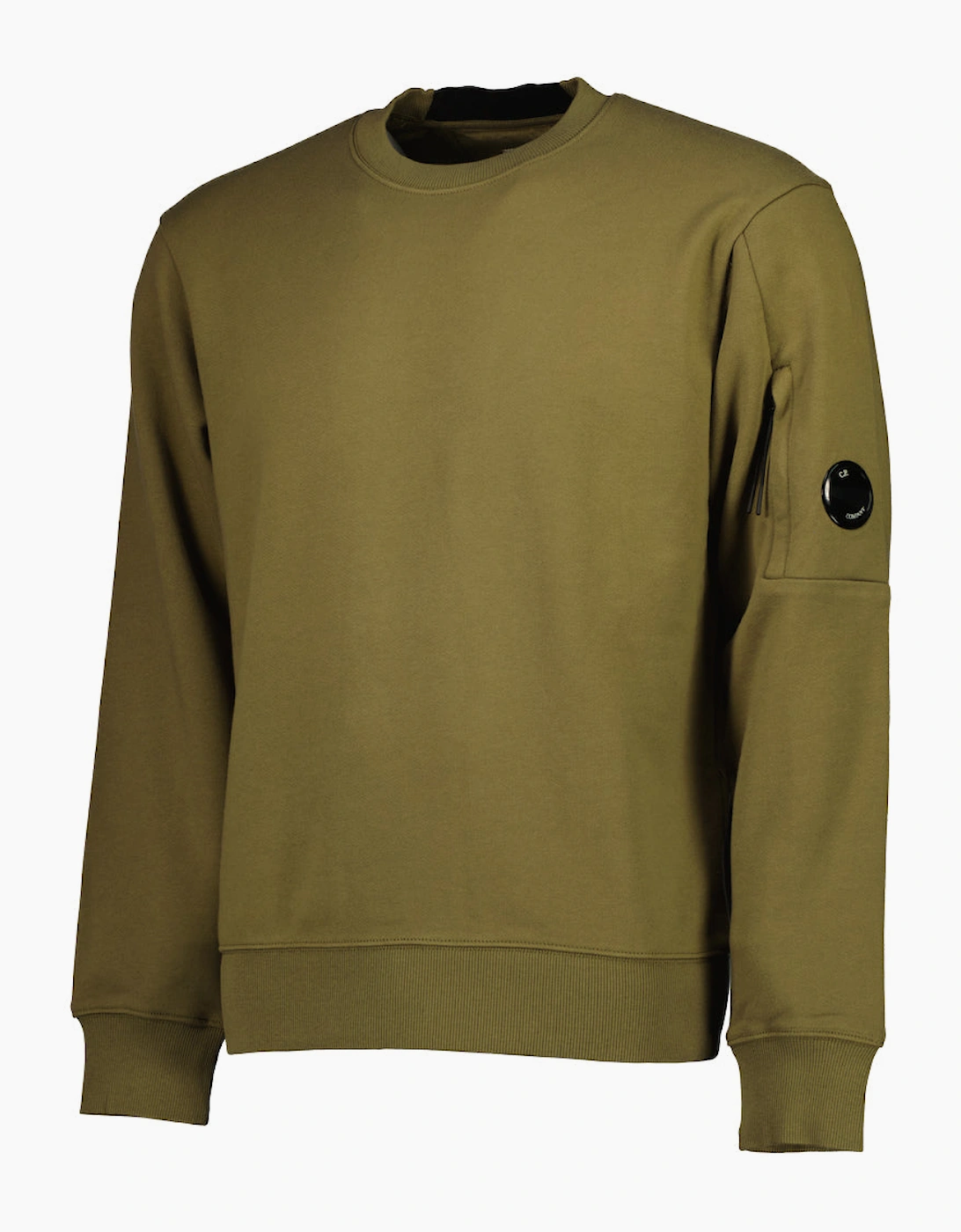 Diagonal Raised Fleece Lens Sweatshirt