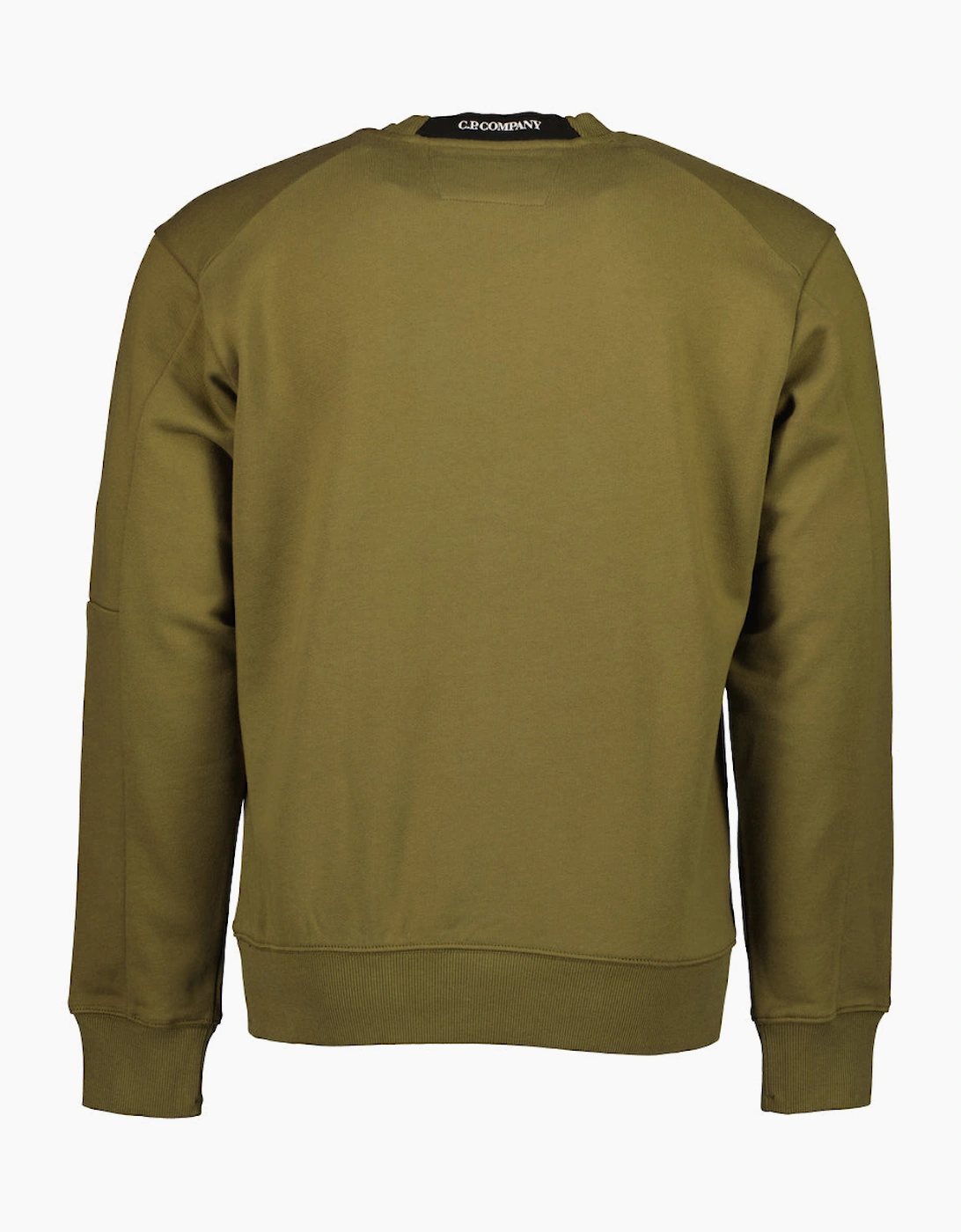 Diagonal Raised Fleece Lens Sweatshirt