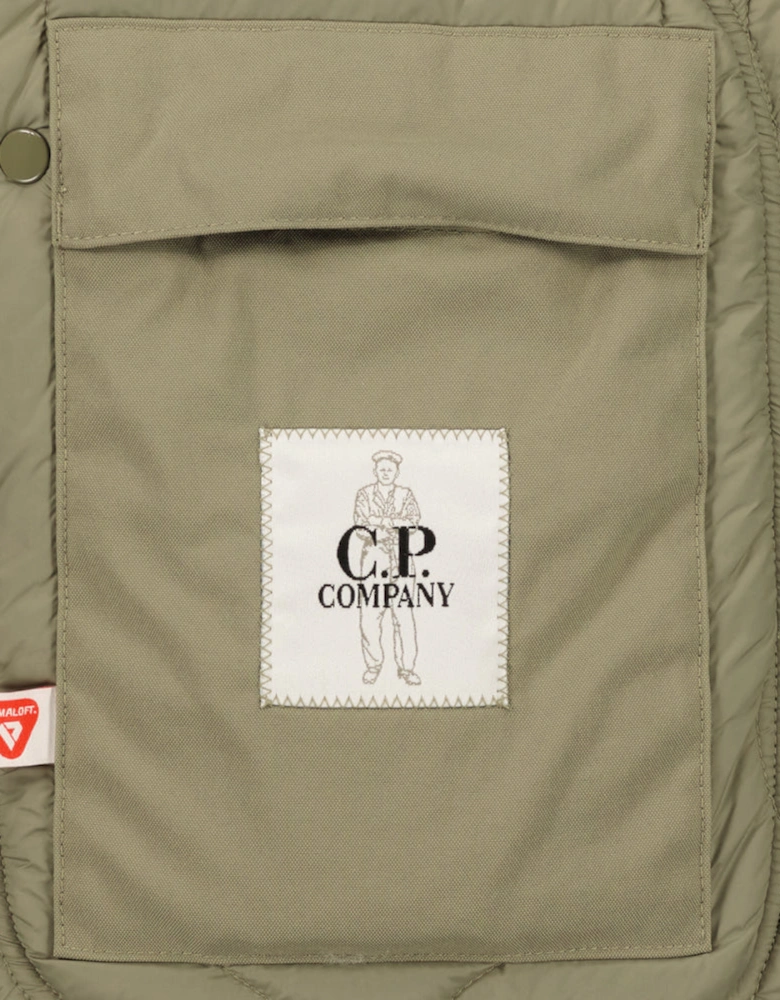 Quilted Liner Hooded Lens Jacket