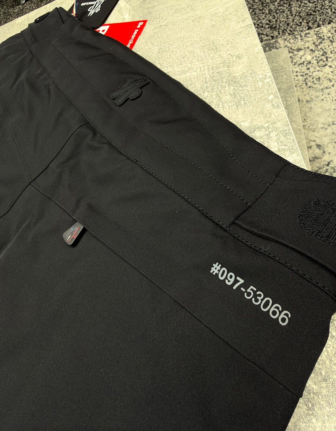 MONCLER GRENOBLE INSULATED SKI TROUSERS BLACK