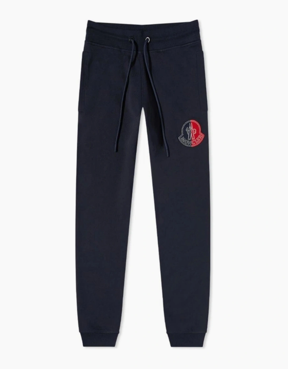 MONCLER 1952 SPLIT LOGO SWEATPANTS NAVY