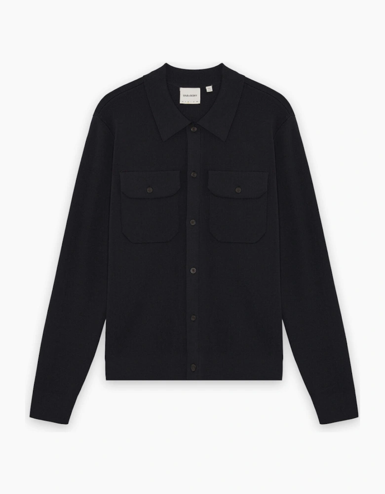 Utility Knit Overshirt