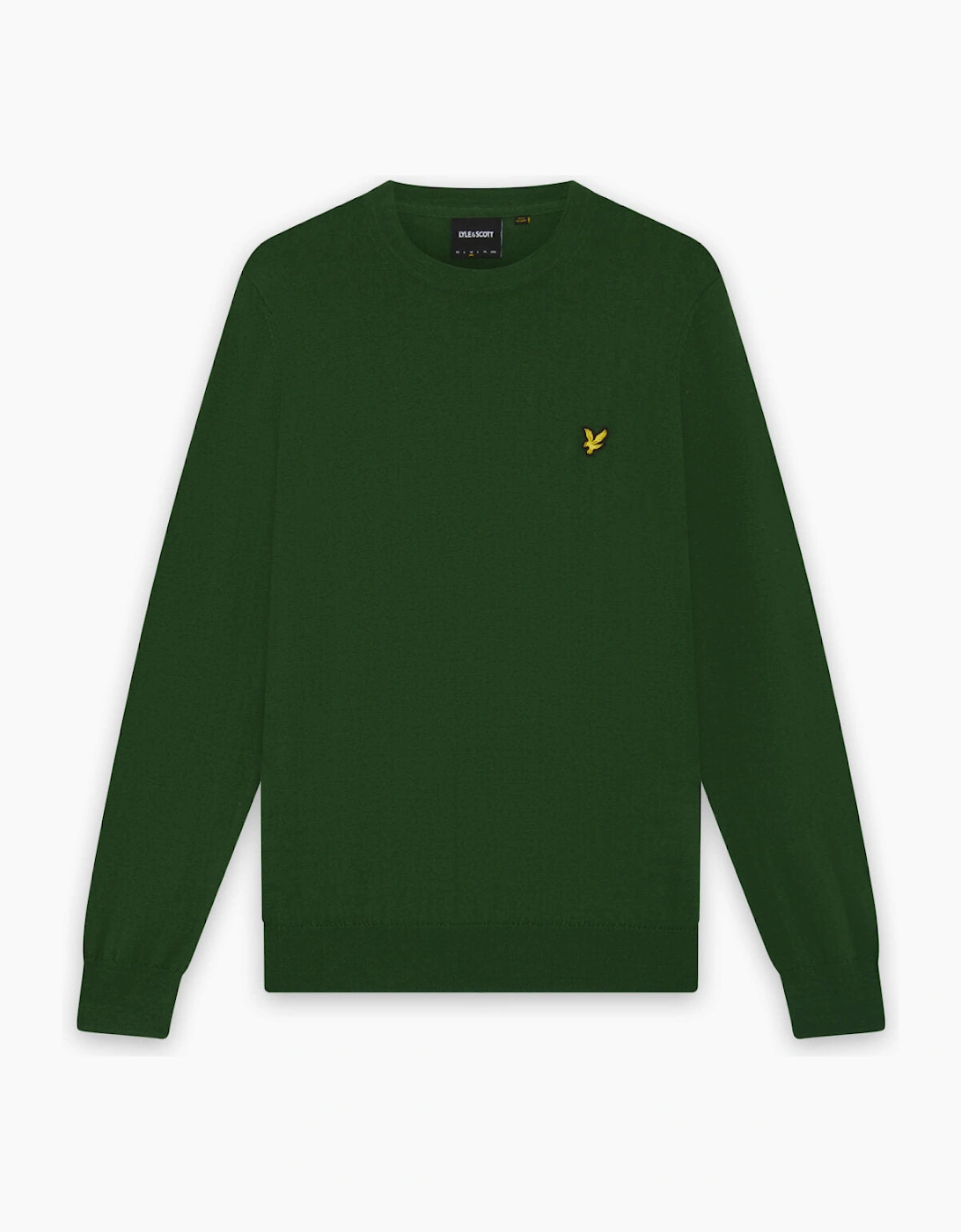Cotton Merino Crew Neck Jumper