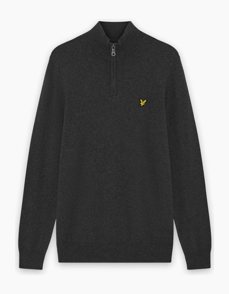 Cotton Merino 1/4 Zip Jumper