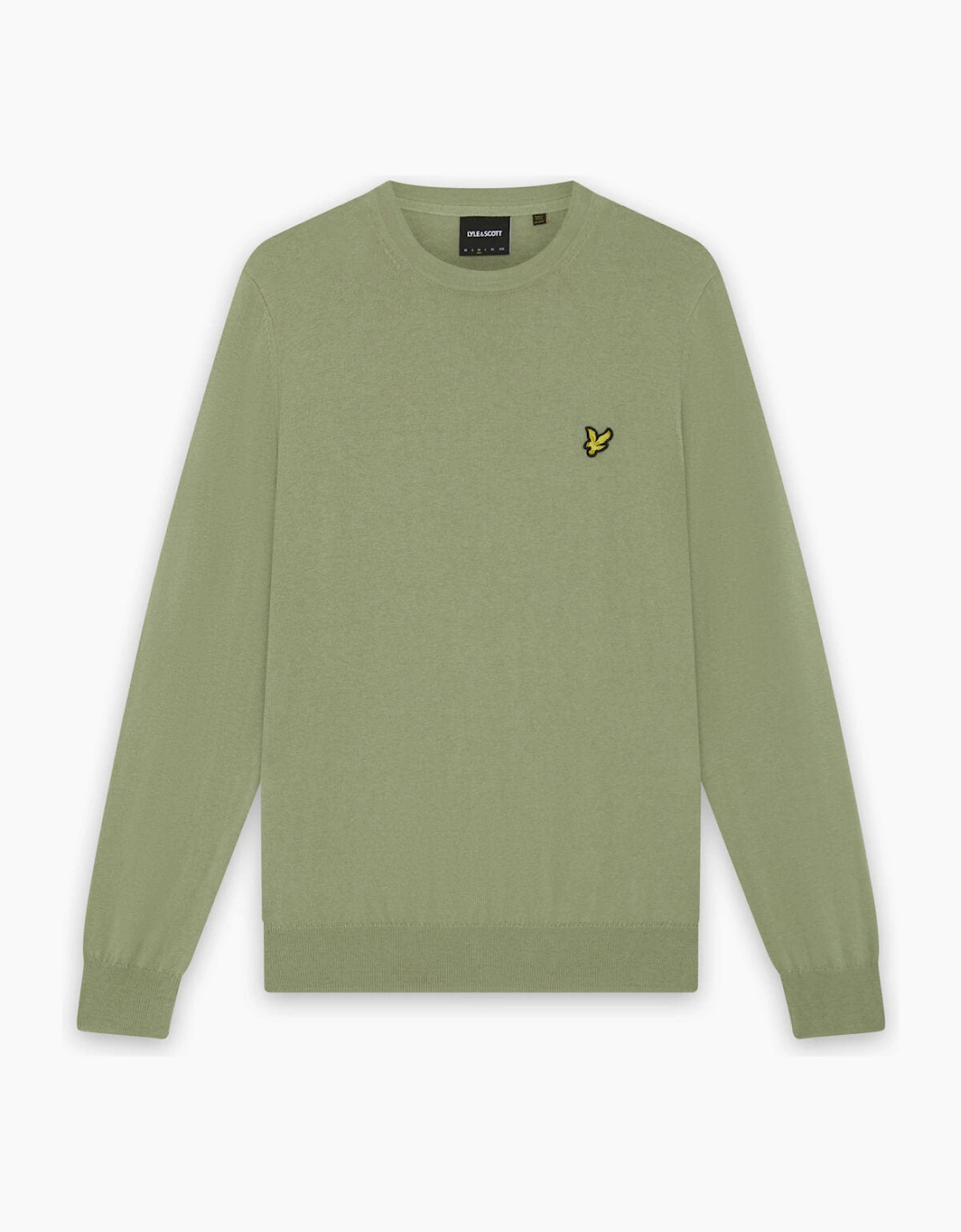 Cotton Merino Crew Neck Jumper