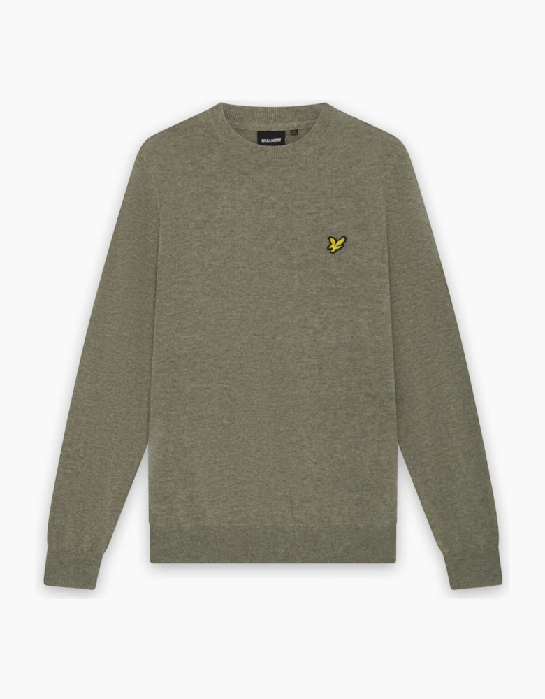 Pure Lambswool Blend Crew Neck Jumper