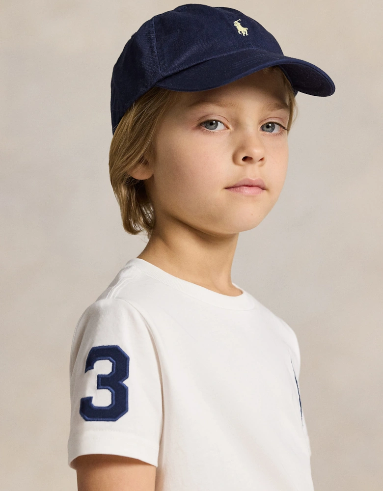 Ralph Lauren Boys Logo T-Shirt in White