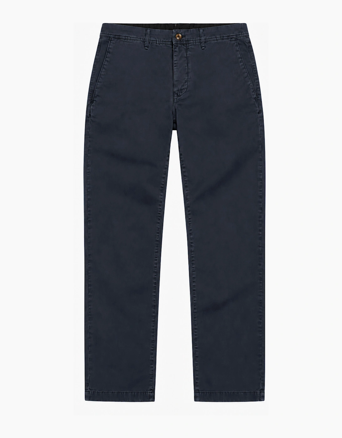 MONCLER GABARDINE CHINO TROUSERS DARK NAVY