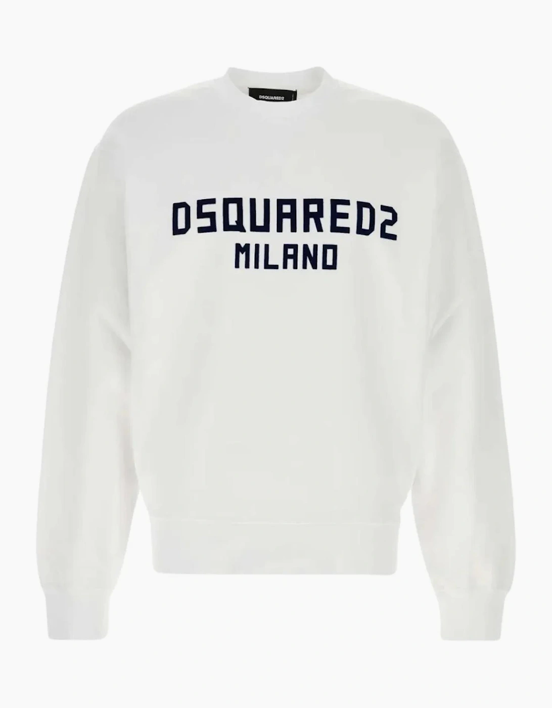 Dsquared2 Milano Logo Sweatshirt in White