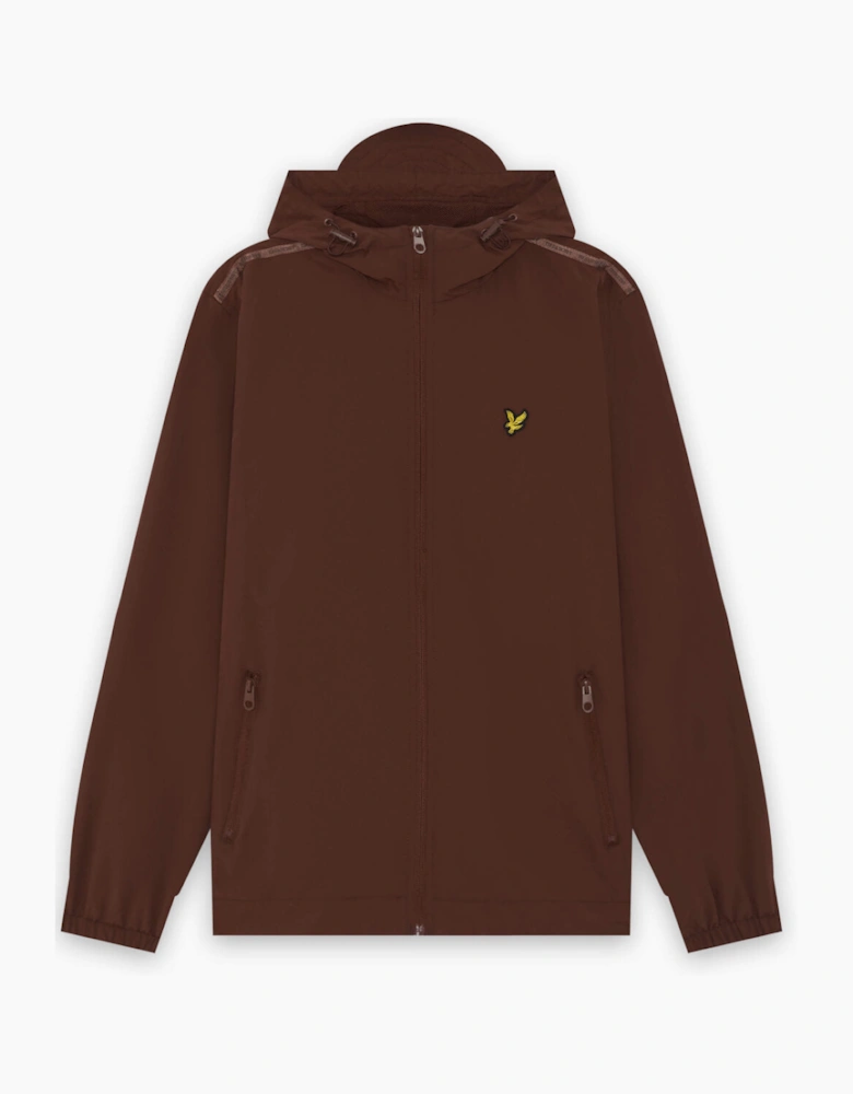 Taped Water Resistant Hooded Jacket