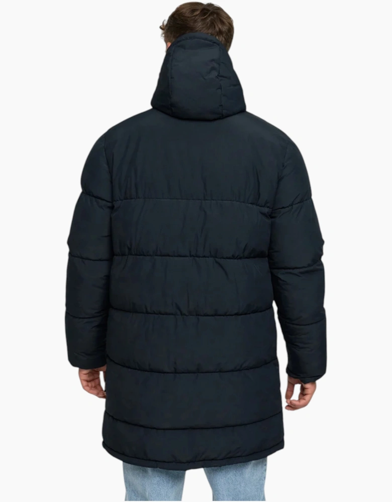 Indicode Mens Parka INPazze Jacket Puffer Hooded Ultra Warm Waterproof Long Coat