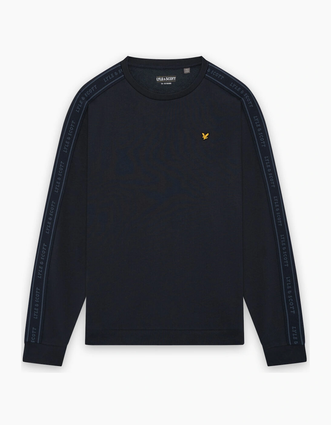 Jacquard Tape Crew Neck Sweatshirt