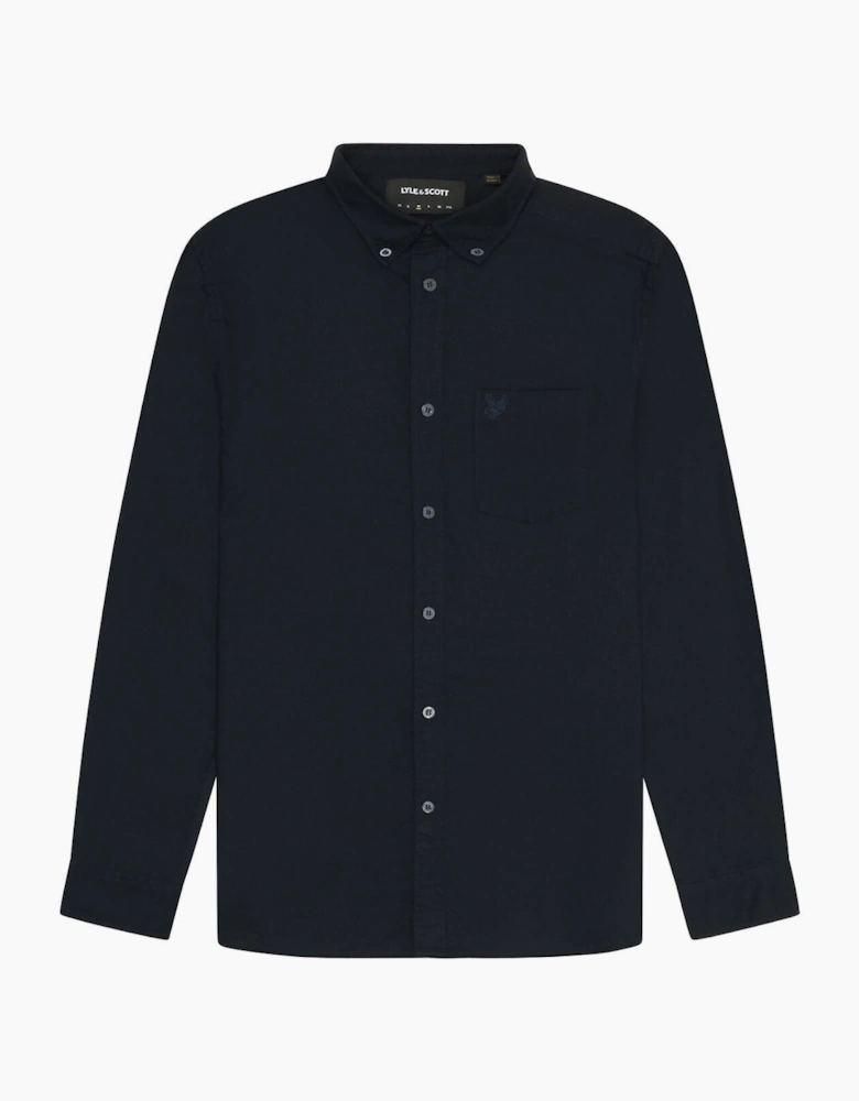 Tonal Button Down Oxford Shirt