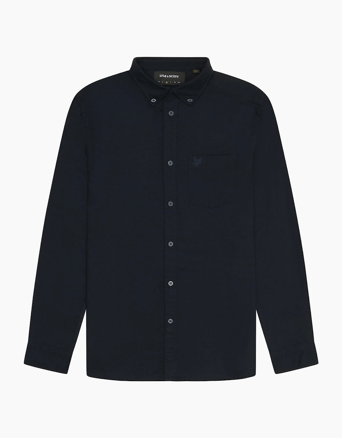 Tonal Button Down Oxford Shirt