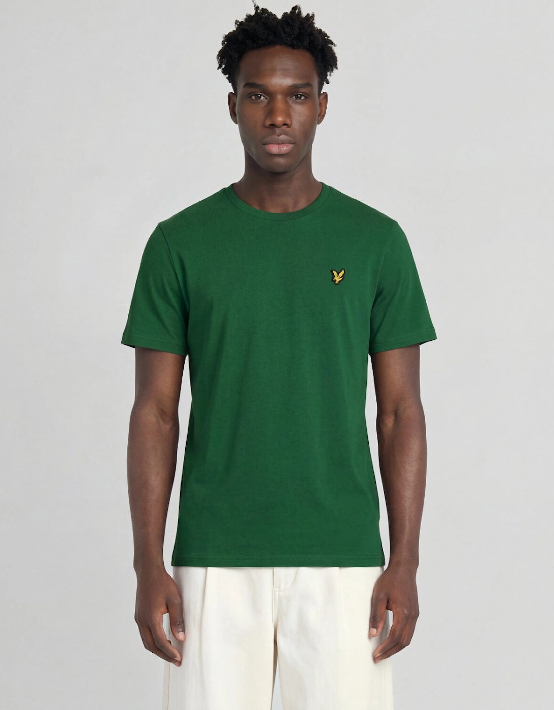 Lyle and Scott T Shirt Clover Green size M - Image 3