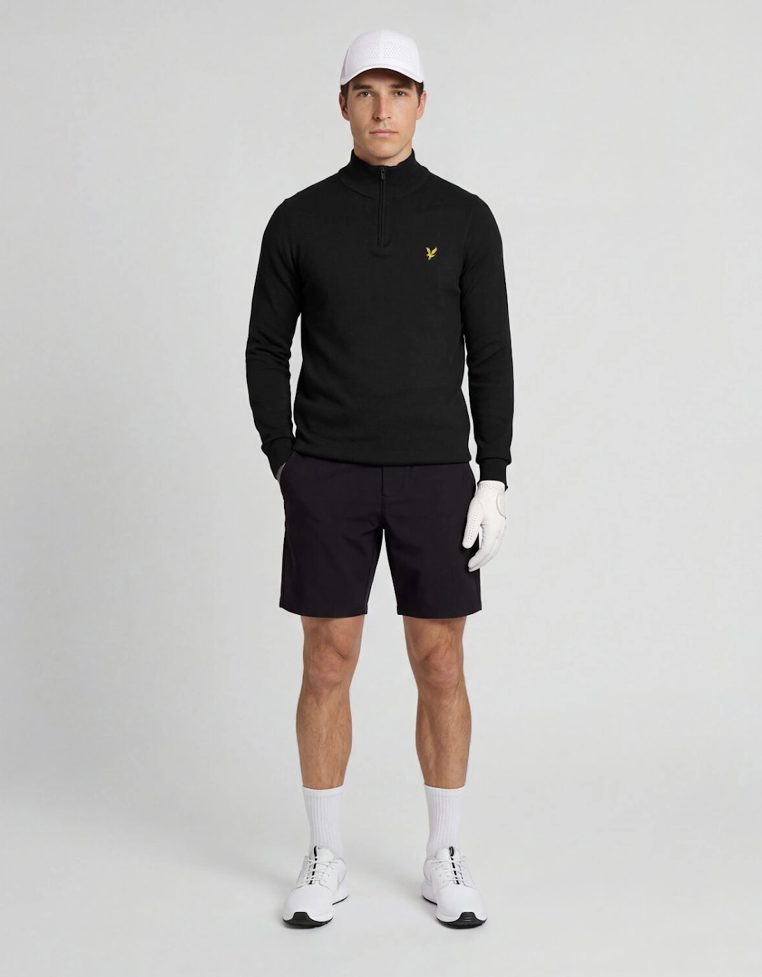Lyle and Scott Men's Golf Shorts - Size 32 - Cotton - Image 6