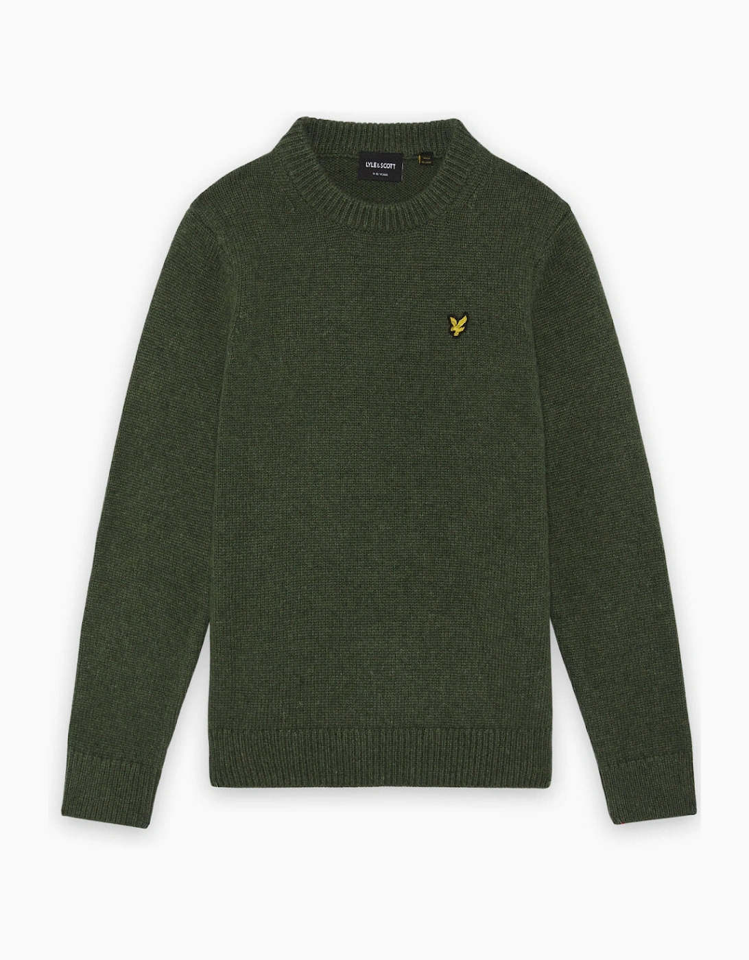 Textured Crew Neck Jumper