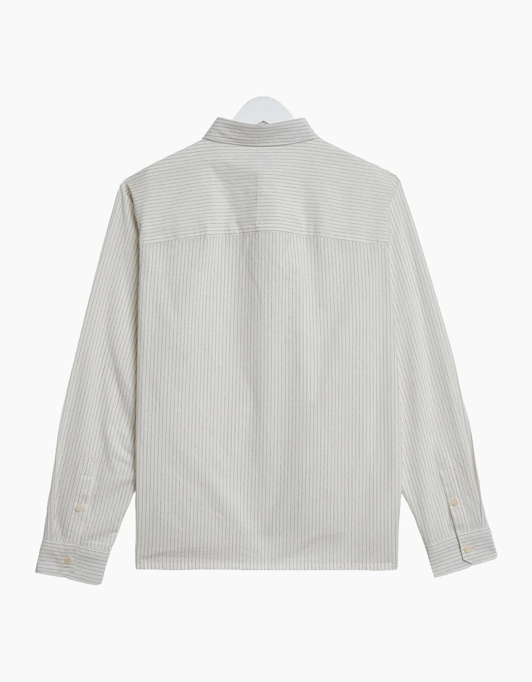 Wax London Halcomb Broken Stripe Long Sleeve Shirt