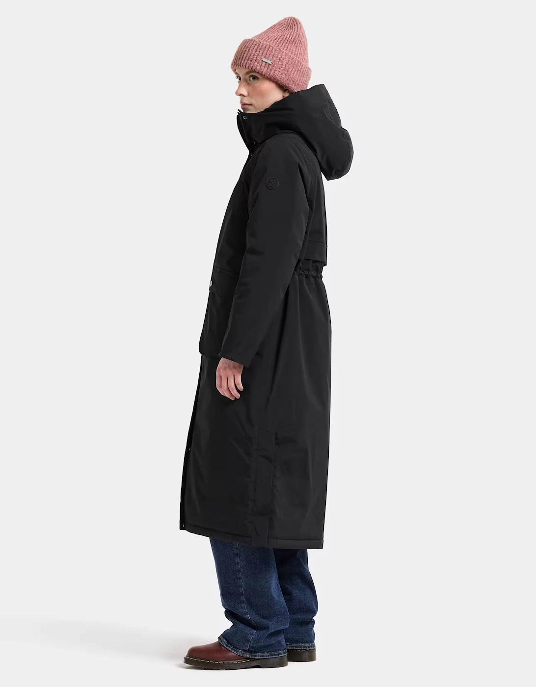 Didriksons Womens Melody Long Parka 2 - Black 060