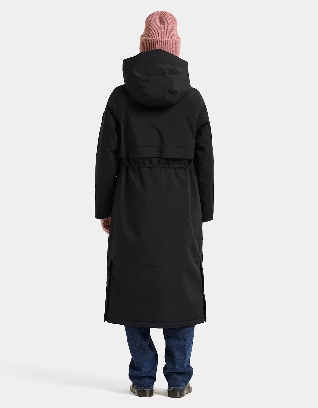 Didriksons Womens Melody Long Parka 2 - Black 060