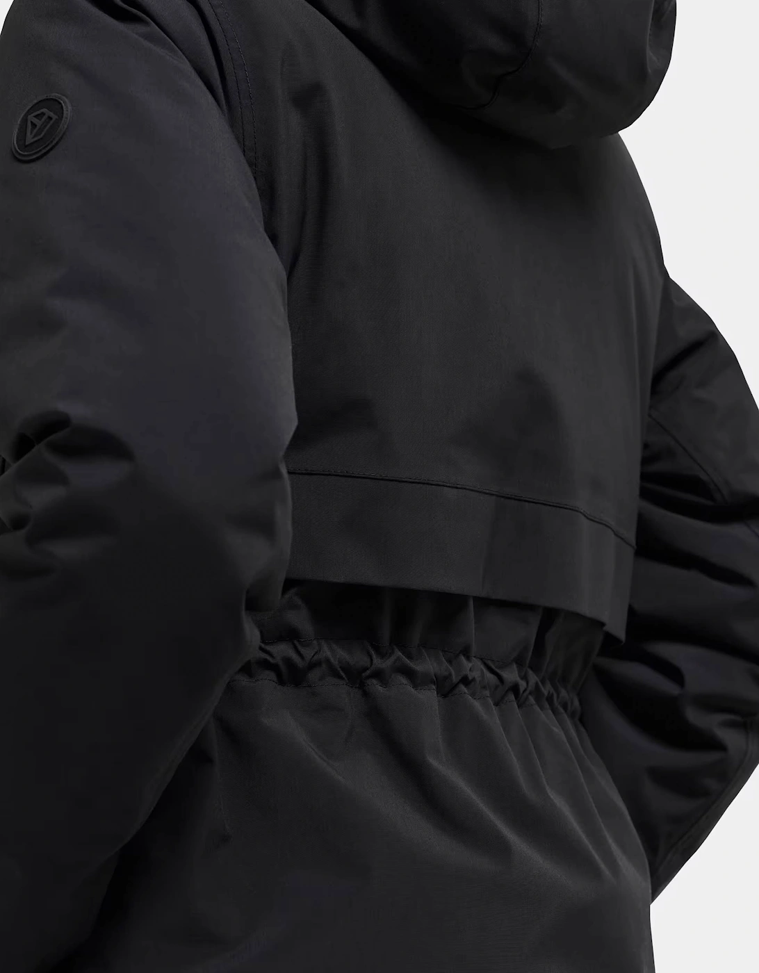 Didriksons Womens Melody Long Parka 2 - Black 060