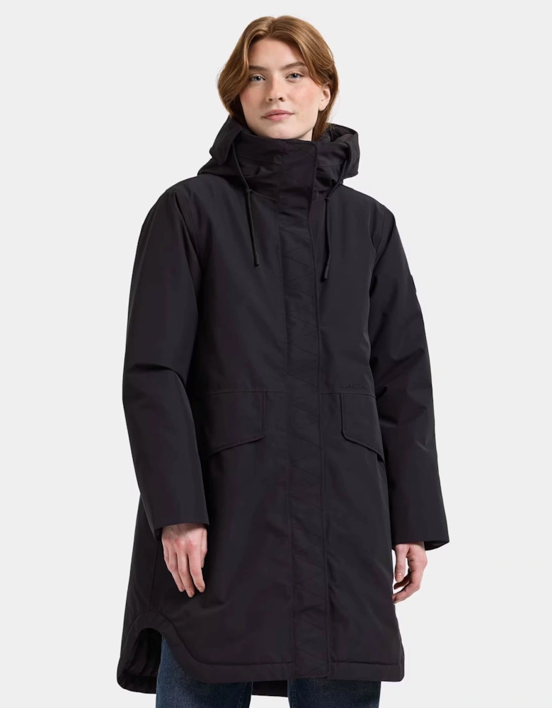 Didriksons Womens Lilian Parka - Black 060