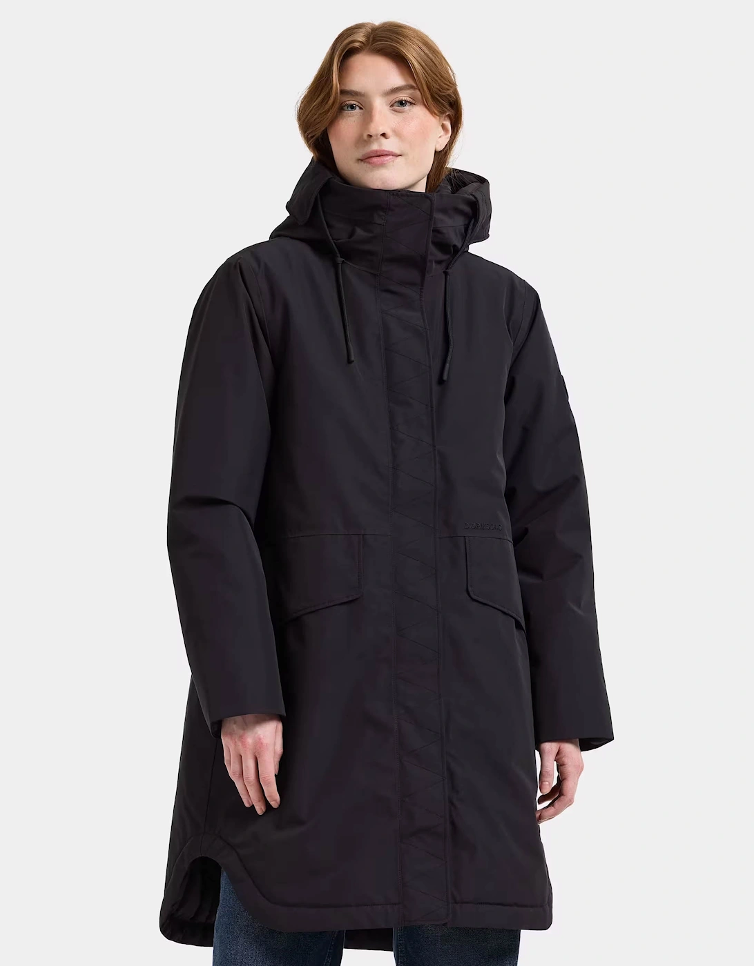 Didriksons Womens Lilian Parka - Black 060