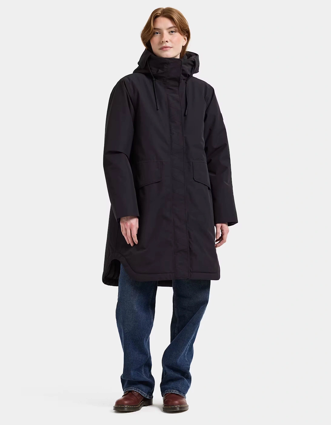Didriksons Womens Lilian Parka - Black 060