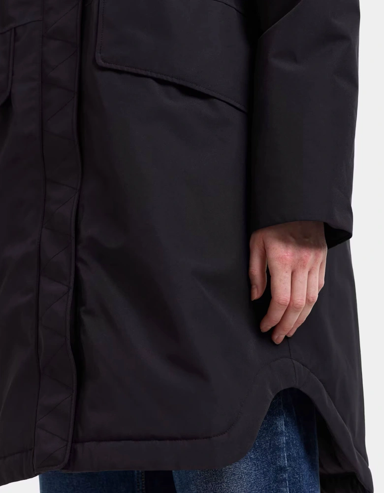Didriksons Womens Lilian Parka - Black 060