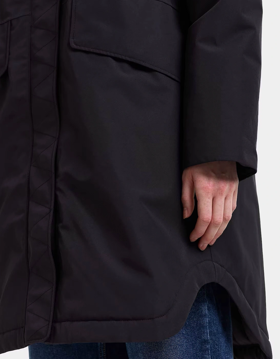 Didriksons Womens Lilian Parka - Black 060