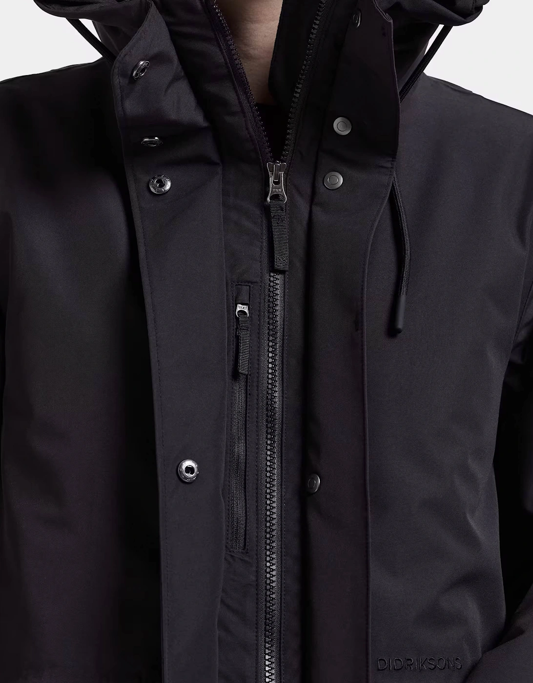 Didriksons Womens Lilian Parka - Black 060