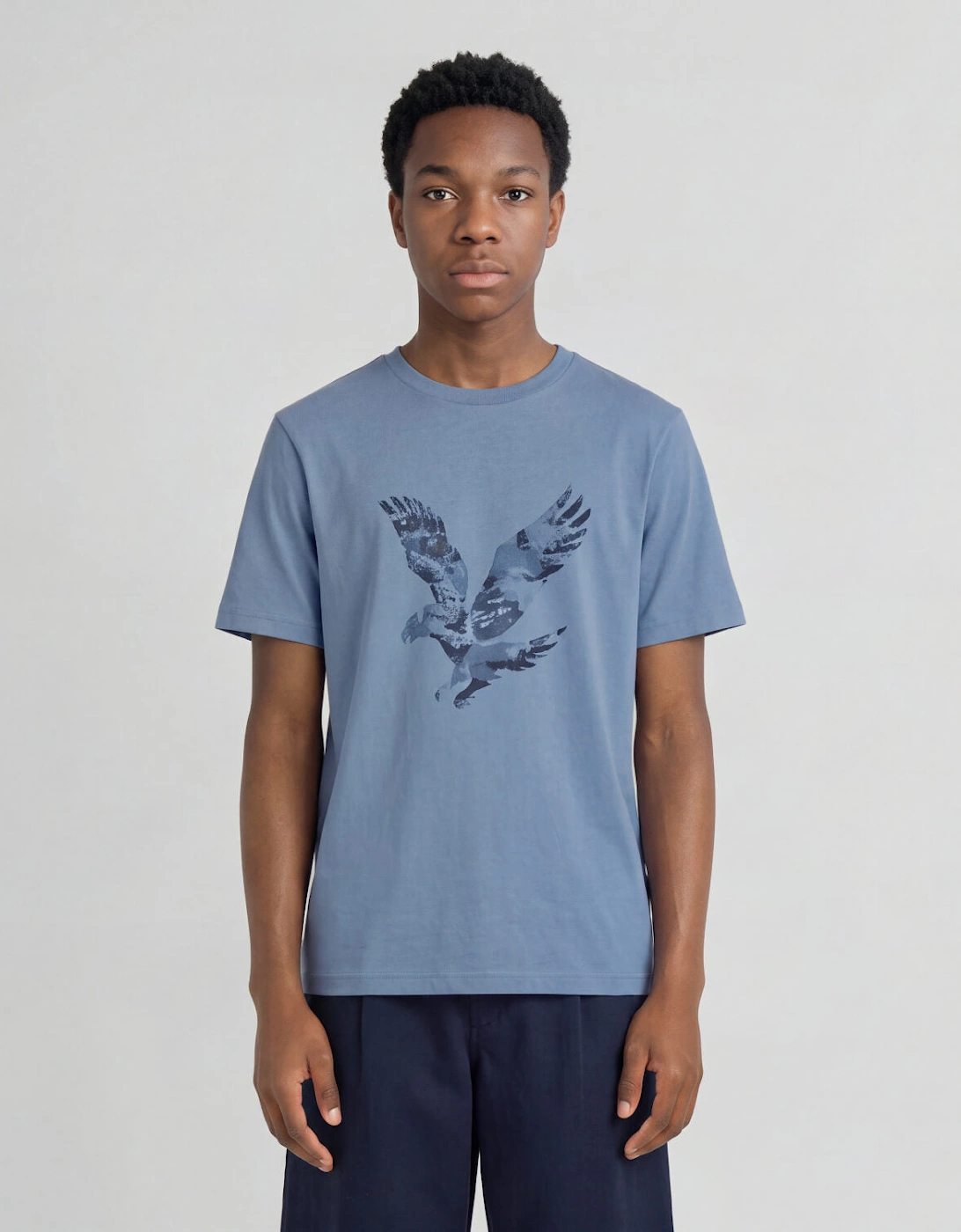 Pixelated Eagle Graphic T-shirt