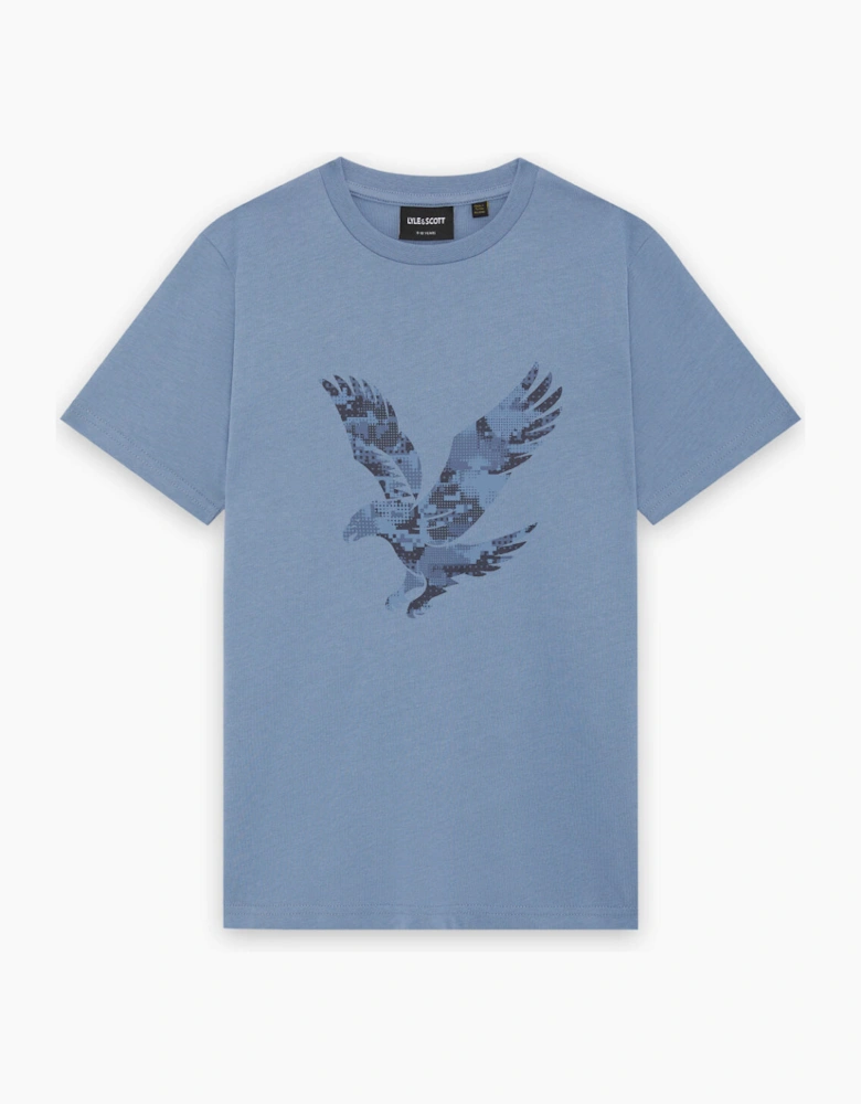 Pixelated Eagle Graphic T-shirt