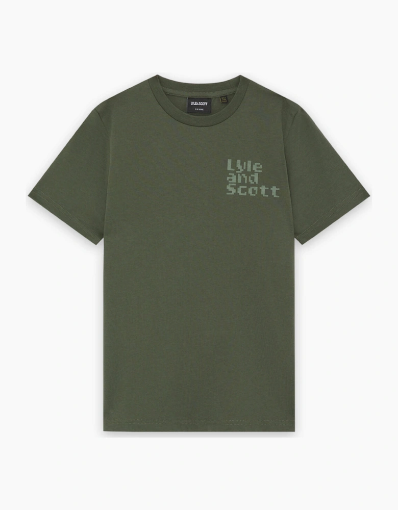 Dot Back Graphic T-Shirt