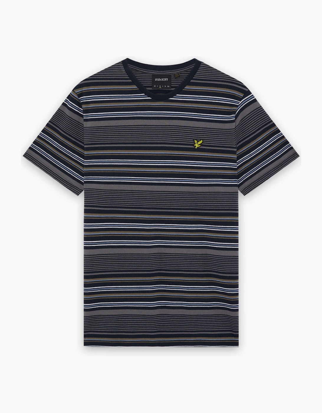 Multi Stripe Cotton T-Shirt