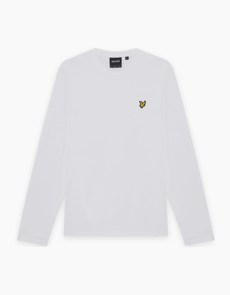Boxy Long Sleeve Cotton T-Shirt