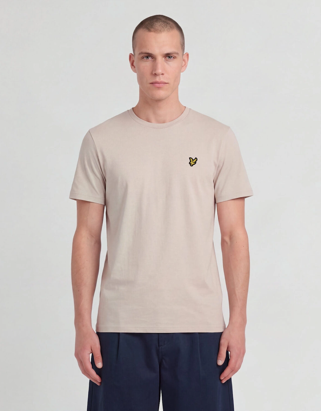 Lyle & Scott Mens Regular Fit Cotton Jersey T-Shirt, Pink, Size Xl, Men - Image 2